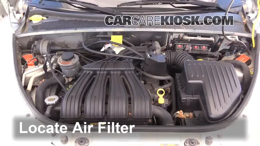 2008 Chrysler PT Cruiser Touring 2.4L 4 Cyl. Air Filter (Engine)